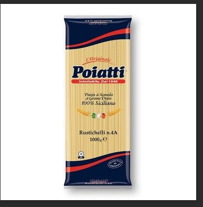 Pasta Poiatti Rustichelli n.4a kg. 1 X 6 confezioni