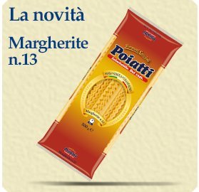 Pasta Poiatti Margherite n 13 gr 500 X 12 PZ
