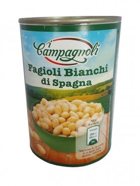 fagioli bianchi di spagna i campagnoli g. 400 x 12