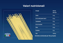 Carica l&#39;immagine nel visualizzatore di Gallery, Pasta Poiatti mista 5 X 1 kG. SPAGHETTONI + 5 X 1 KG. ANELLINI totale 10 Kg. di pasta 100% grano siciliano
