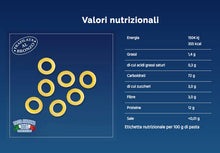 Carica l&#39;immagine nel visualizzatore di Gallery, Pasta Poiatti mista 5 X 1 kG. SPAGHETTONI + 5 X 1 KG. ANELLINI totale 10 Kg. di pasta 100% grano siciliano
