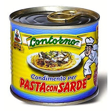 Carica l&#39;immagine nel visualizzatore di Gallery, Condimento pronto per pasta con sarde siciliana 12 lattine da 240 gr. totali Kg.2,88
