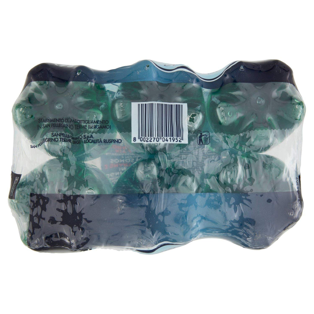 acqua san pellegrino, 6 x 75 cl