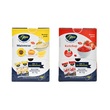 Carica l&#39;immagine nel visualizzatore di Gallery, Gaia - Mix Di Salse Monodose: 102 Bustine Di Maionese + 102 Bustine Di Ketchup
