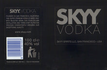 Carica l&#39;immagine nel visualizzatore di Gallery, SKYY Vodka - 1 L
