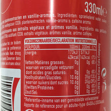 Carica l&#39;immagine nel visualizzatore di Gallery, Coca Cola Vaniglia 330 ml/vassoio 24 lattine
