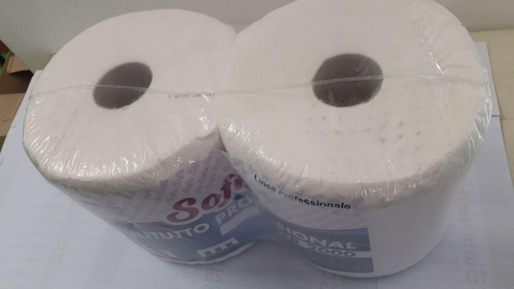 ROTOLONI DI CARTA SOFIA X 2 PULITUTTO PROFESSINAL SUPER 2000