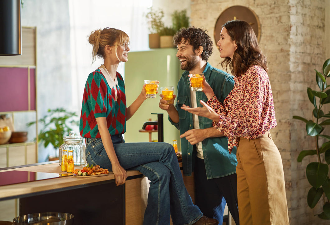 Crodino Biondo - Aperitivo Analcolico Pronto da Bere, 10 Bottigliette da 10 cl