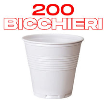 Carica l&#39;immagine nel visualizzatore di Gallery, NARAMAKI® Bicchieri Caffè - 200 Bicchierini Caffè Di Plastica - Bicchierini Bianchi da 80 cc
