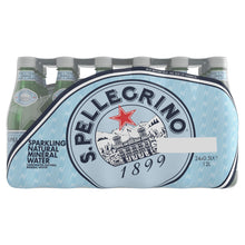 Carica l&#39;immagine nel visualizzatore di Gallery, Acqua Minerale Naturale Frizzante San Pellegrino 24x500ml

