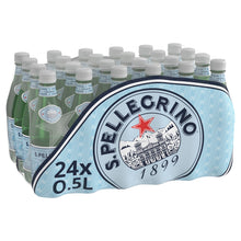 Carica l&#39;immagine nel visualizzatore di Gallery, Acqua Minerale Naturale Frizzante San Pellegrino 24x500ml
