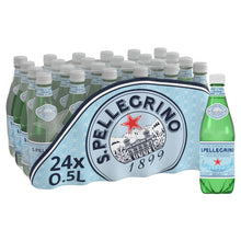 Carica l&#39;immagine nel visualizzatore di Gallery, Acqua Minerale Naturale Frizzante San Pellegrino 24x500ml
