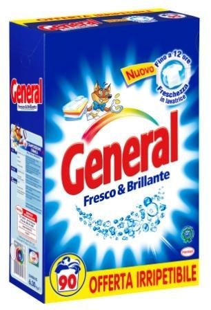 General Fustone 90 Misurini Detersivo Lavatrice E Bucato