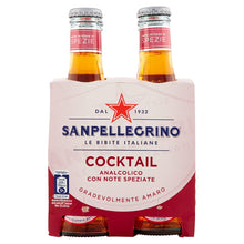 Carica l&#39;immagine nel visualizzatore di Gallery, Bibite Sanpellegrino, Cocktail - 4 bottiglie in vetro da 200 ml
