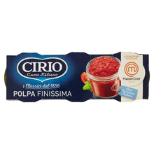 Carica l&#39;immagine nel visualizzatore di Gallery, Cirio Polpa Pomodori Fine, 3 x 400g
