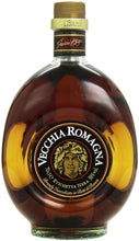 Carica l'immagine nel visualizzatore di Gallery, Vecchia Romagna etichetta nera Brandy Invecchiato, in Botti di Rovere 700 ml

