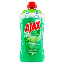 Carica l&#39;immagine nel visualizzatore di Gallery, Ajax Detersivo Pavimenti, Detergente Freschezza e Pulito, Limone 950 ml
