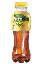 Carica l&#39;immagine nel visualizzatore di Gallery, 12X Fuzetea Té Nero al Gusto Limone con una Nota di Lemongrass Bottiglia Pet 400ml- Drink Summer 2023 [CAIYA® BOX da 12 Confezioni]
