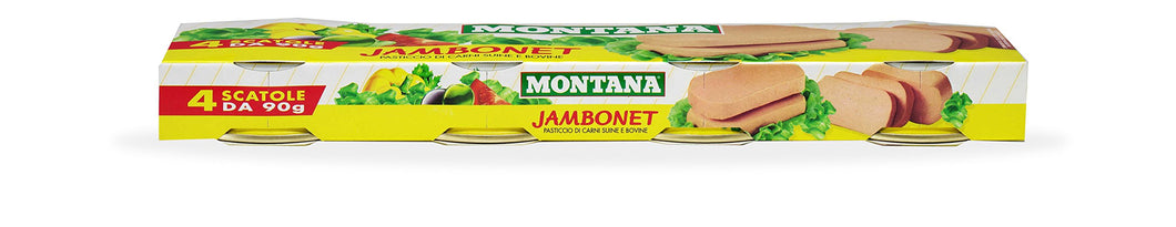 Montana Jambonet 4 x 90 g
