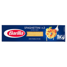 Carica l&#39;immagine nel visualizzatore di Gallery, Barilla - Spaghettini n.3, da semola di grano duro - 6 pezzi da 1 kg [6 kg]
