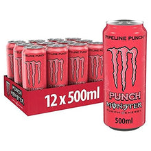 Carica l&#39;immagine nel visualizzatore di Gallery, Monster energy drink pipeline punch 50 cl - 12 lattine
