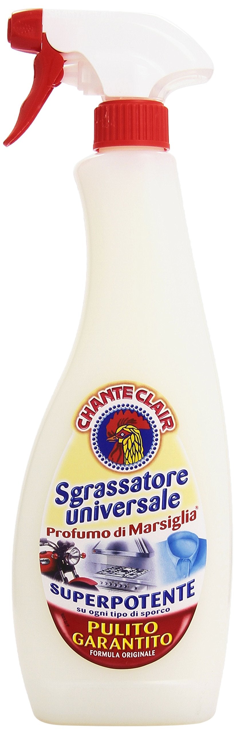 Chanteclair - Sgrassatore Universale, Profumo di Marsiglia - 3 flaconi da 625 ml [1875 ml]