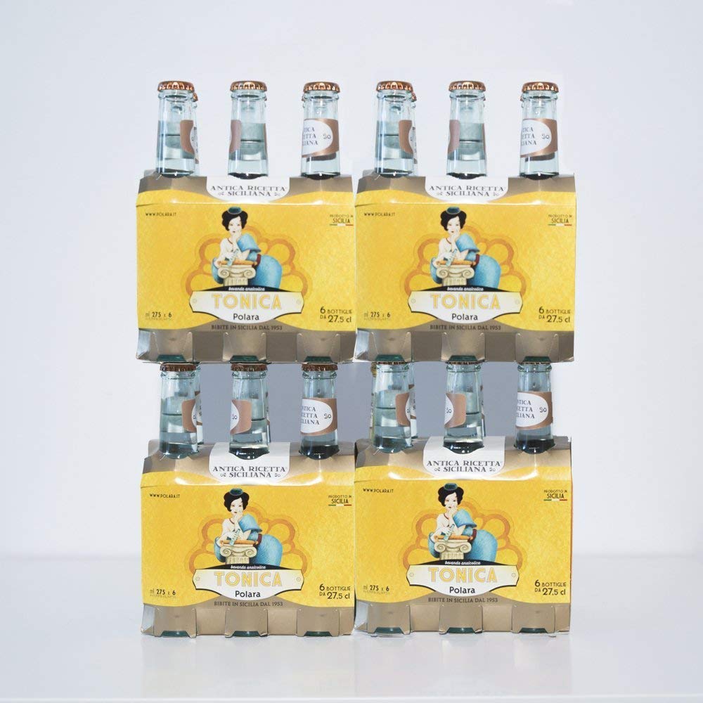 POLARA | Antica Ricetta Siciliana | 24 x 275 ml | ACQUA TONICA
