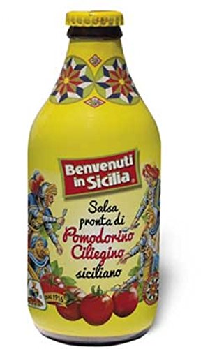 Salsa di Pomodoro Ciliegino Contorno gr. 330 x 3 bottiglie