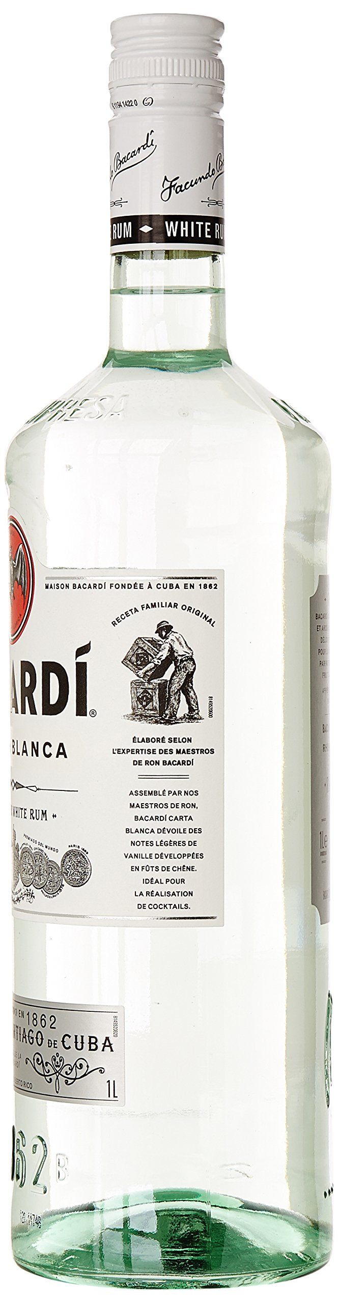 Bacardi Rhum Carta Blanca Ml.1000