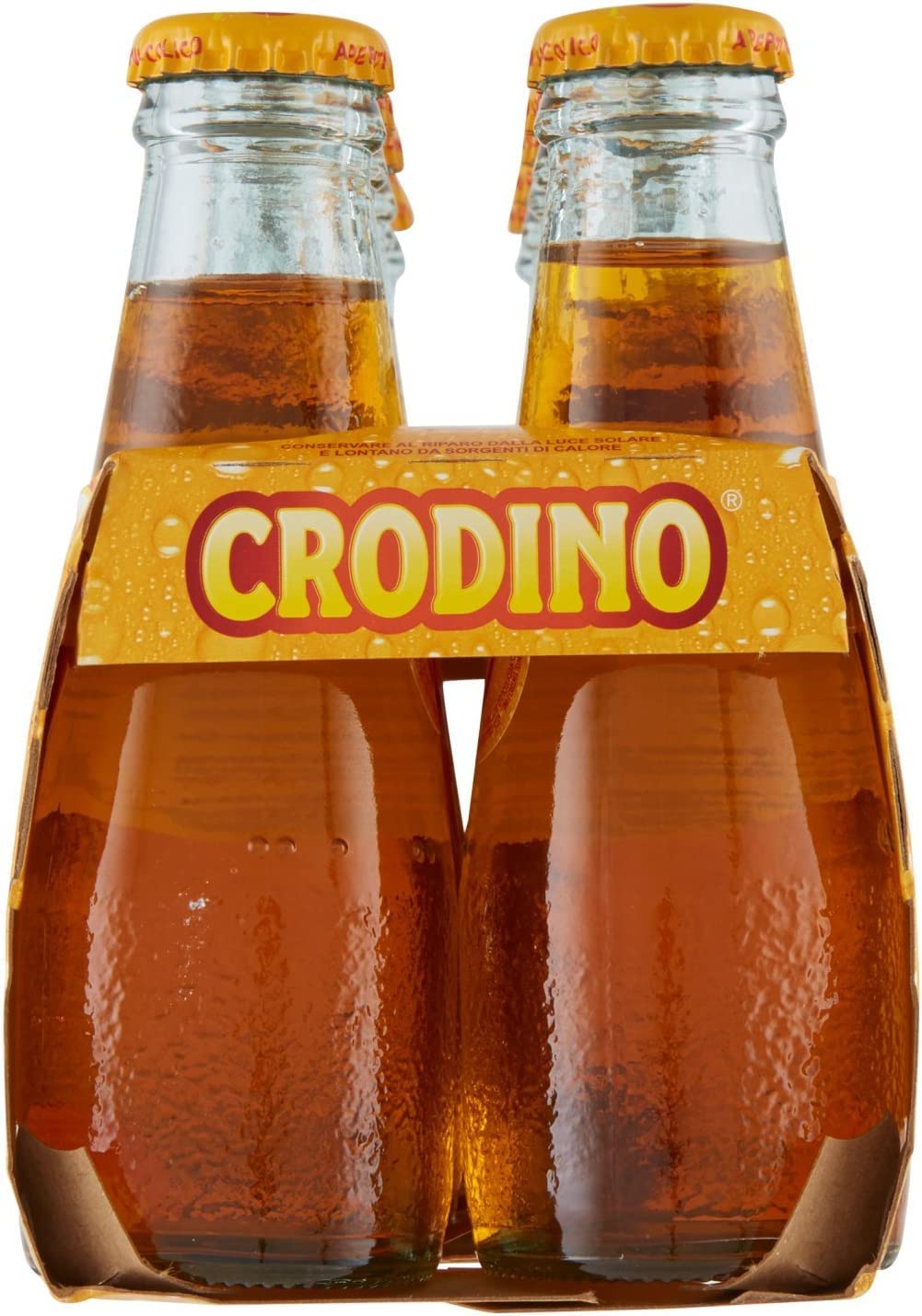 40x San Pellegrino Crodino Italian Aperitif Drink Beverage 100ml Non alcolico