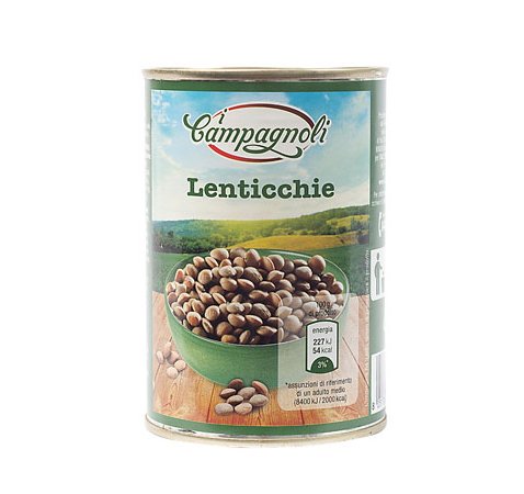 Lenticchie I Campagnoli gr. 400 x 12 barattoli