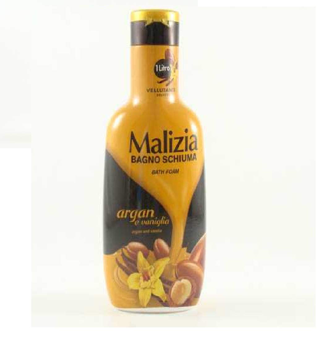 3 X malizia bagno Argan e vaniglia Bagnoschiuma badeschaum Bath Shower Foam 1 LT
