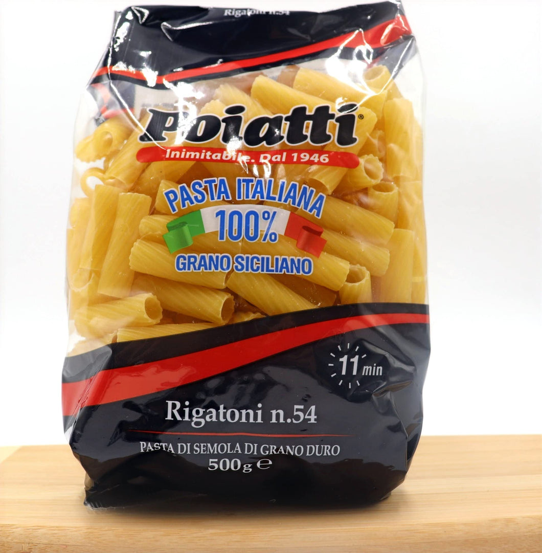 Pasta Poiatti Rigatoni n.54 kg 1 X 12 PZ totale kg 12
