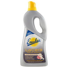 Carica l&#39;immagine nel visualizzatore di Gallery, Emulsio La Cera Facile Marmo Autolucidante per Pavimenti Formula Professionale Barriera 3in1 Protezione Brillantezza e Pulizia 725ml
