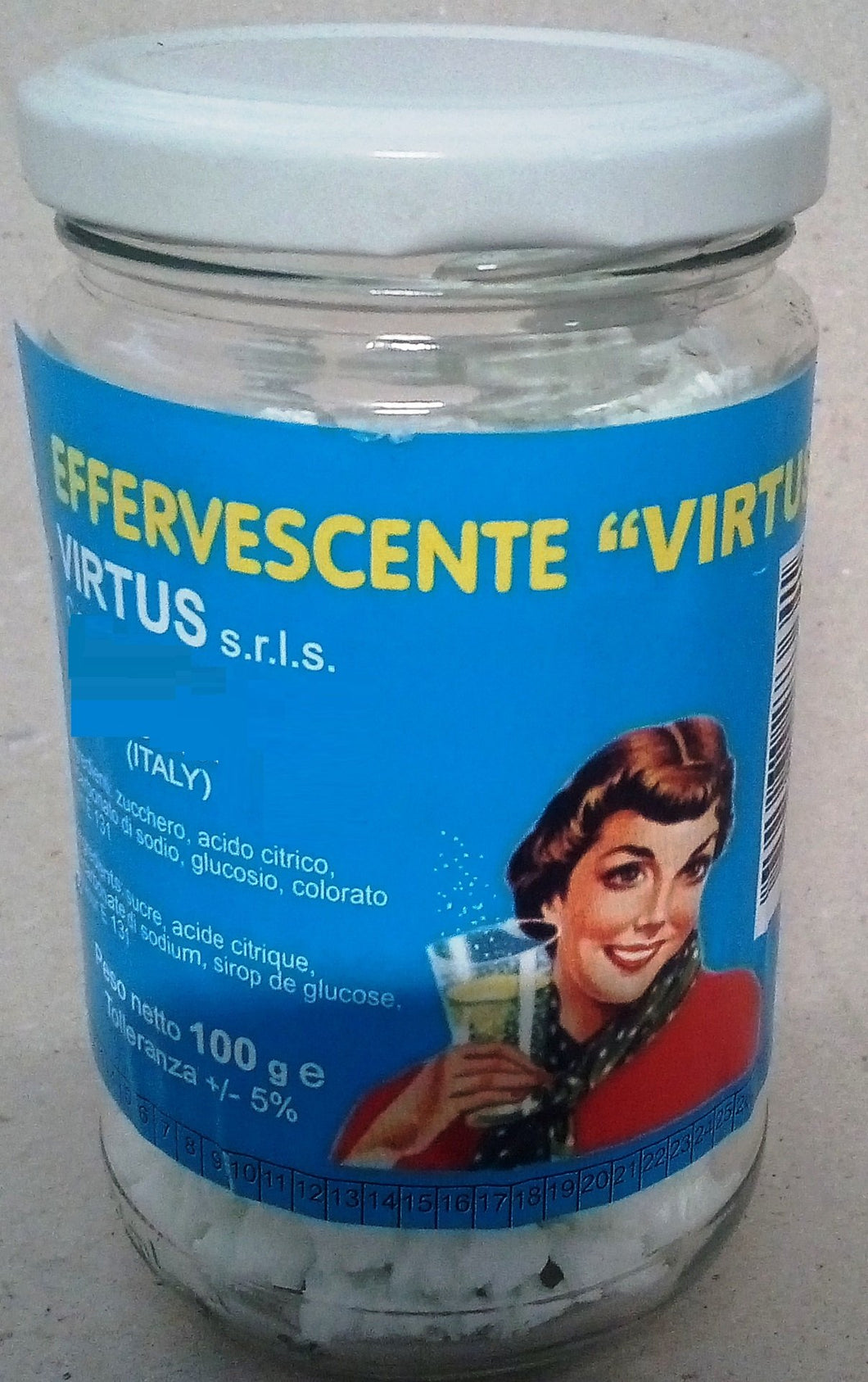 Effervescente Virtus gr. 100 x 4 barattoli
