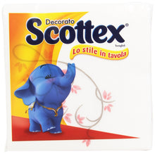 Carica l&#39;immagine nel visualizzatore di Gallery, Scottex Tovaglioli Doppio Velo Decorato, 6 PaccHI da 42 Tovaglioli
