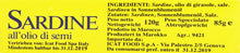 Carica l&#39;immagine nel visualizzatore di Gallery, Ocean - Sardine, All&#39;Olio Di Semi - 10 pezzi da 120 g [1200 g]
