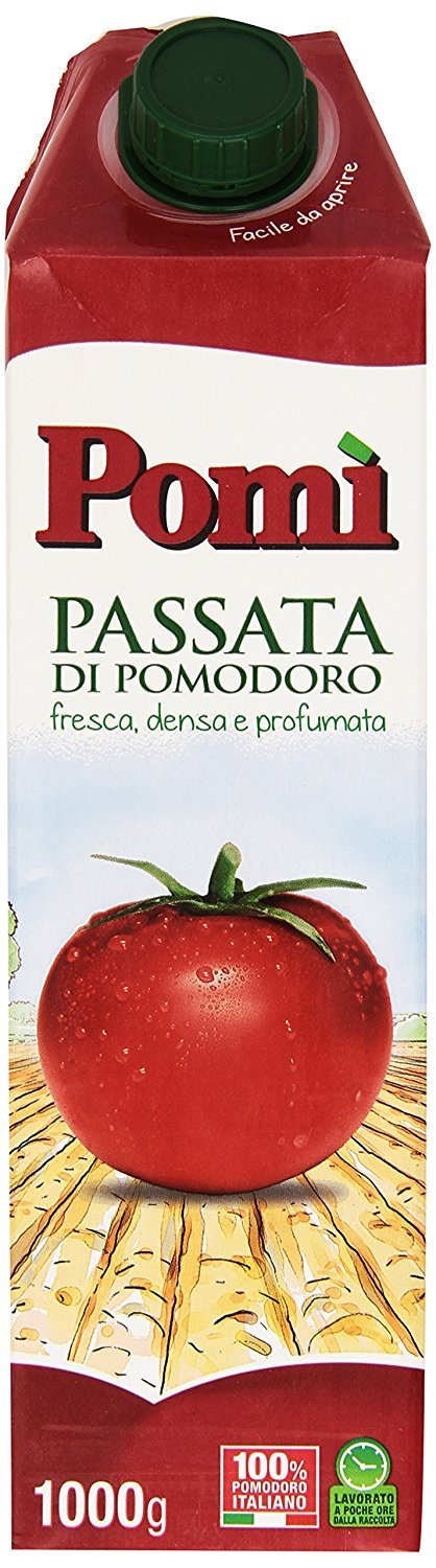 Pomi - Passata di Pomodoro, fresca, densa e profumata - 1000 gr x 12 pezzi