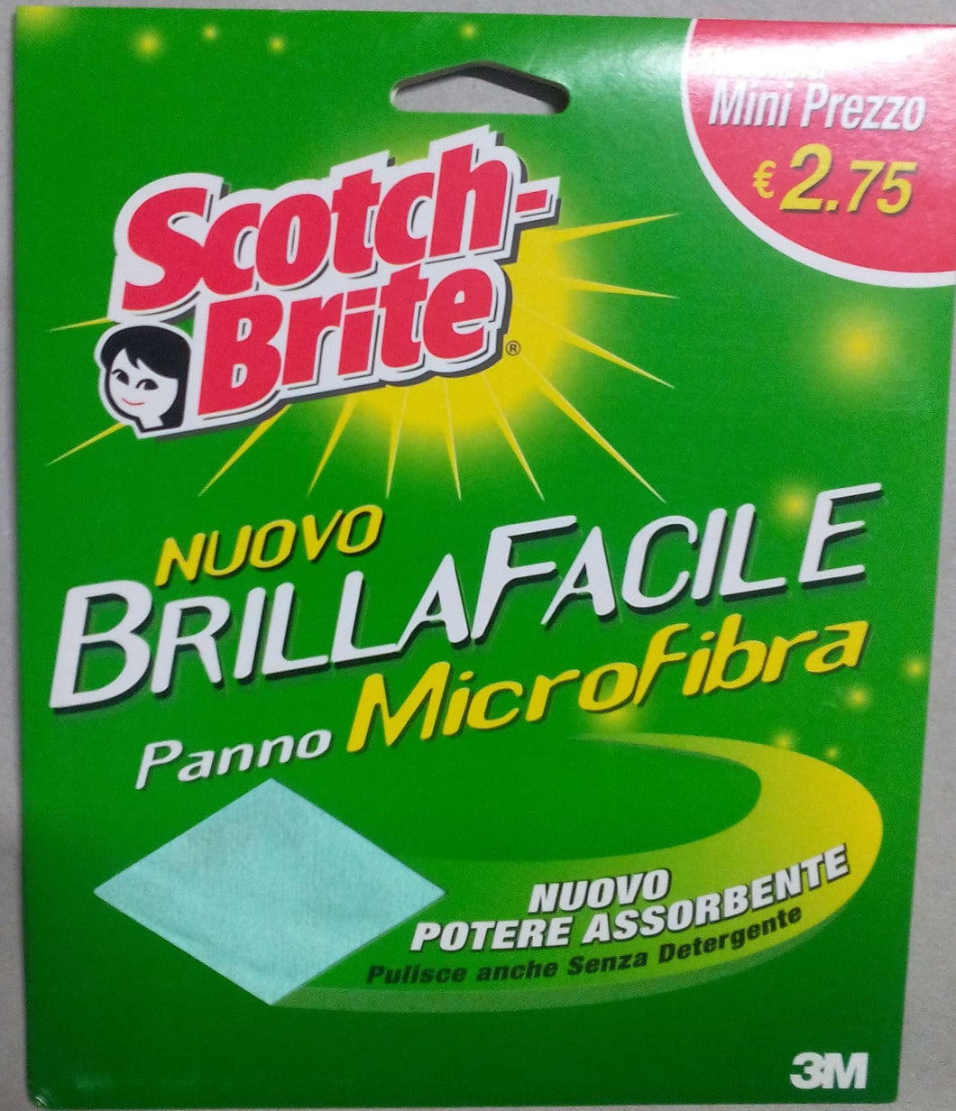 Panno Brillafacile Microfibra Scotch Brite cm. 36x36