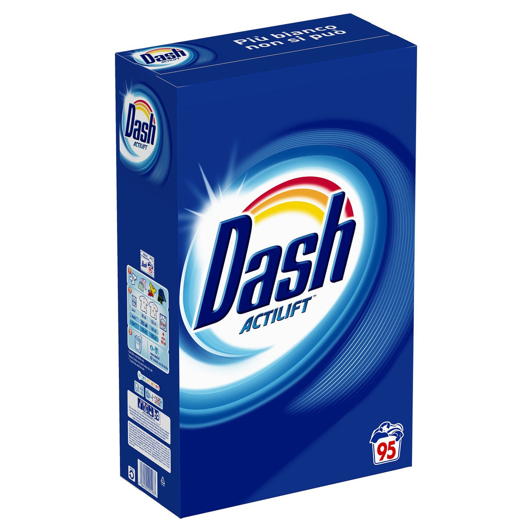 Dash Detersivo In Polvere, 6.1 kg, 95 Lavaggi