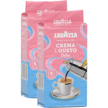 Carica l&#39;immagine nel visualizzatore di Gallery, Lavazza Crema e Gusto Dolce, Caffè macinato, 2x 250g
