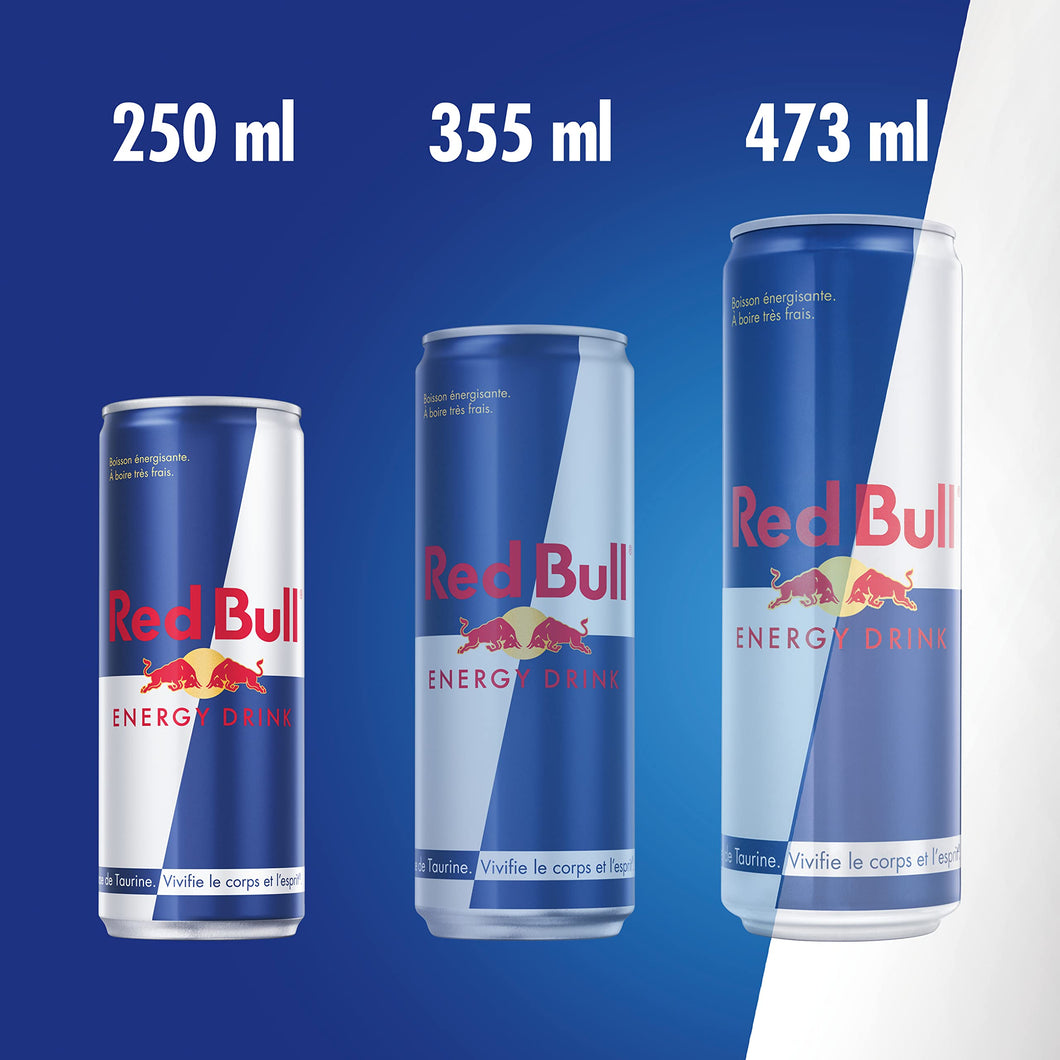 RED BULL LATTINE CL 25 X 24  Canette Red Bull 25 cl Boisson énergisante -