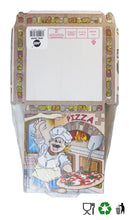 Carica l&#39;immagine nel visualizzatore di Gallery, Confezione da 100 pezzi contenitori pizza da asporto in carta alimentare, pizza box, alimenti caldi, scatola pizza, delivery, cartonpizza riciclabile, dimensioni 29 x 29 x 3.5 cm

