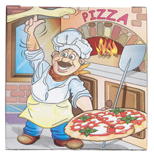 Carica l&#39;immagine nel visualizzatore di Gallery, Confezione da 100 pezzi contenitori pizza da asporto in carta alimentare, pizza box, alimenti caldi, scatola pizza, delivery, cartonpizza riciclabile, dimensioni 29 x 29 x 3.5 cm
