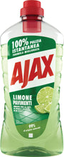 Carica l&#39;immagine nel visualizzatore di Gallery, Ajax Detergente Pavimenti Limone, 950ml X 10 BOTTIGLIE
