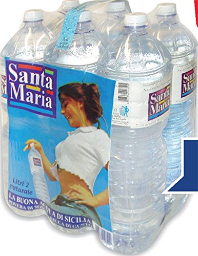 Acqua Santa Maria naturale lt. 2 x 6 bottiglie ACQUA DI SICILIA