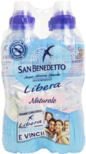 Carica l&#39;immagine nel visualizzatore di Gallery, San benedetto Acqua Libera Minerale Naturale 0.5L (Confezione da 4X 6) 24 BOTT.
