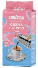 Carica l&#39;immagine nel visualizzatore di Gallery, Lavazza Crema e Gusto Dolce, Caffè macinato, 10x 250g
