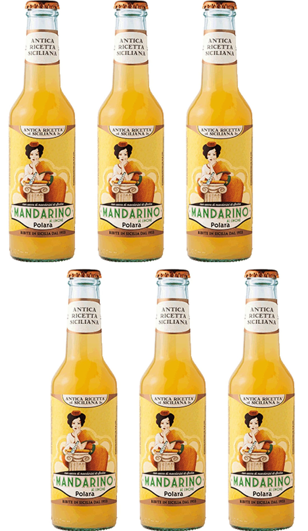 ARANCIATA| 6 X 275 ML TOMARCHIO | ANTICA RICETTA SICILIANA |