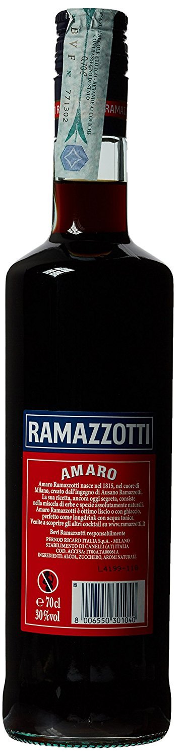 Ramazzotti Amaro 30 Ml.700